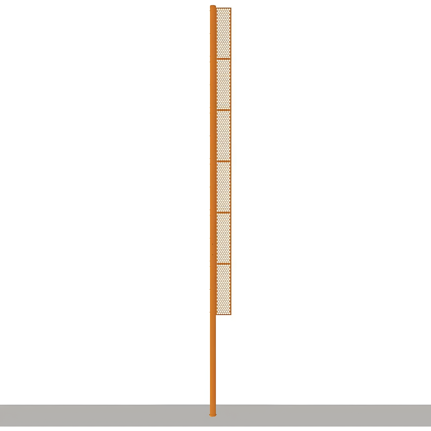 Jaypro Softball Foul Poles – Professional 40' (Yellow) | Maximum Height & Visibility for Championship-Level Fields (SBFP-40)