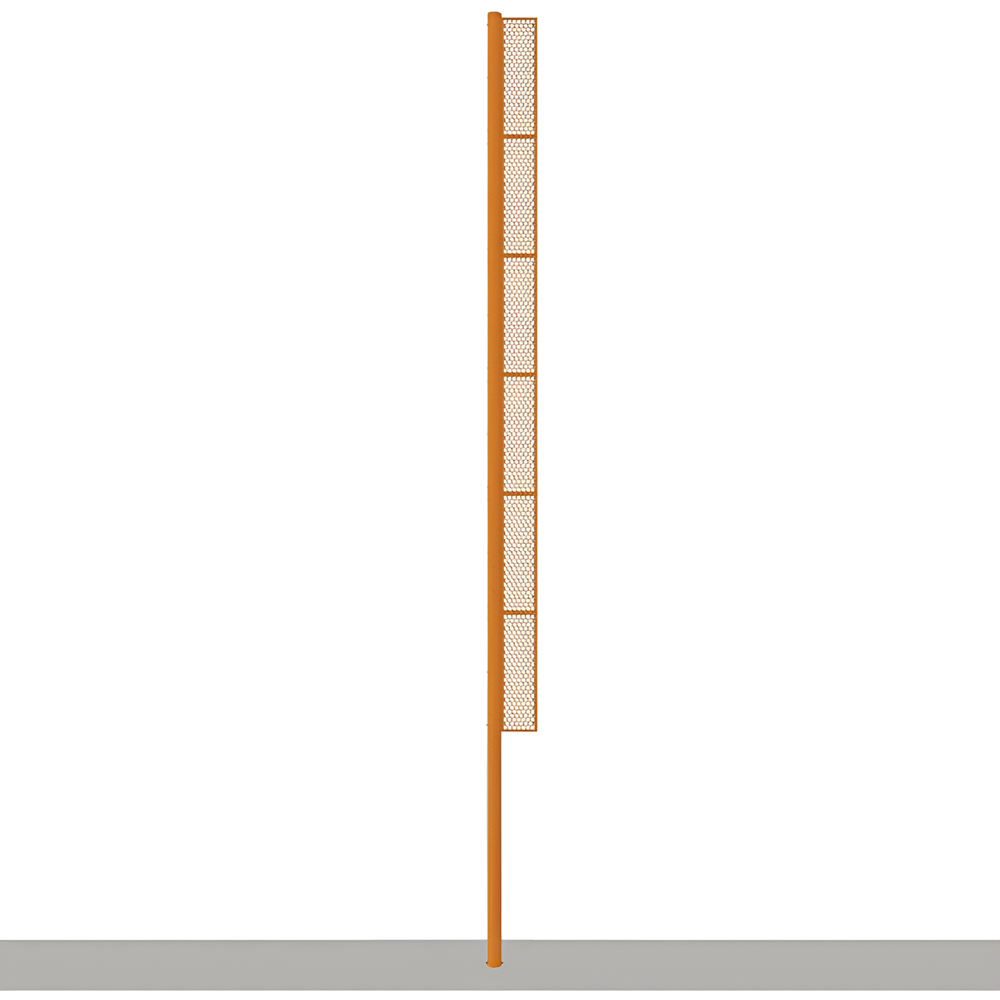 Jaypro Softball Foul Poles – 40' – Professional – Surface Mount – Yellow | Ultra-Tall, High-Visibility Field Markers (SBFP-40SM)