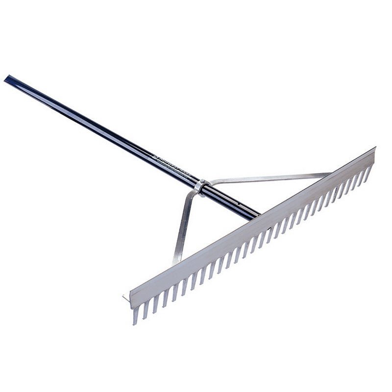 Jaypro Field Rake (36") | Heavy-Duty Infield Grooming Tool for Baseball & Softball Fields (FR-36)
