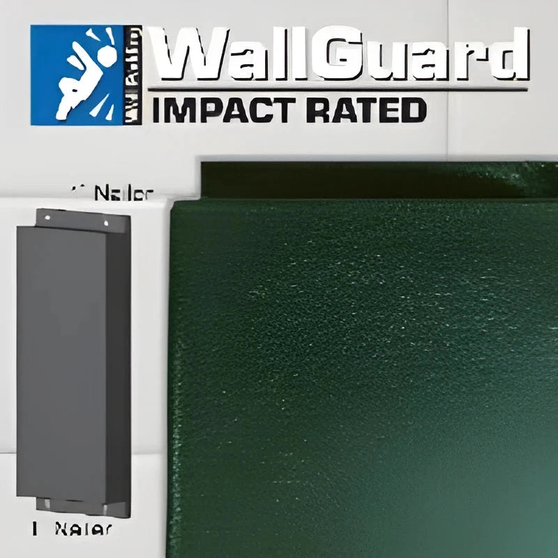 Jaypro Sports Wall Padding - WallGuard Impact Rated - 2' x 6', 1" Lip Top & Bottom (JWP-I-26) - JoySportStore