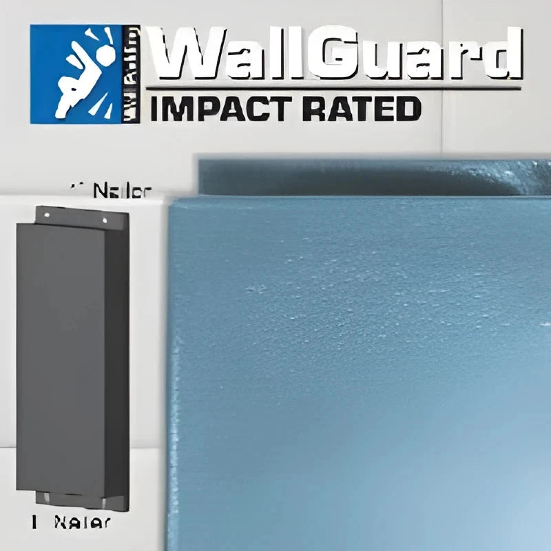 Jaypro Sports Wall Padding - WallGuard Impact Rated - 2' x 6', 1" Lip Top & Bottom (JWP-I-26) - JoySportStore