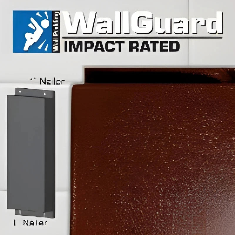 Jaypro Sports Wall Padding - WallGuard Impact Rated - 2' x 6', 1" Lip Top & Bottom (JWP-I-26) - JoySportStore
