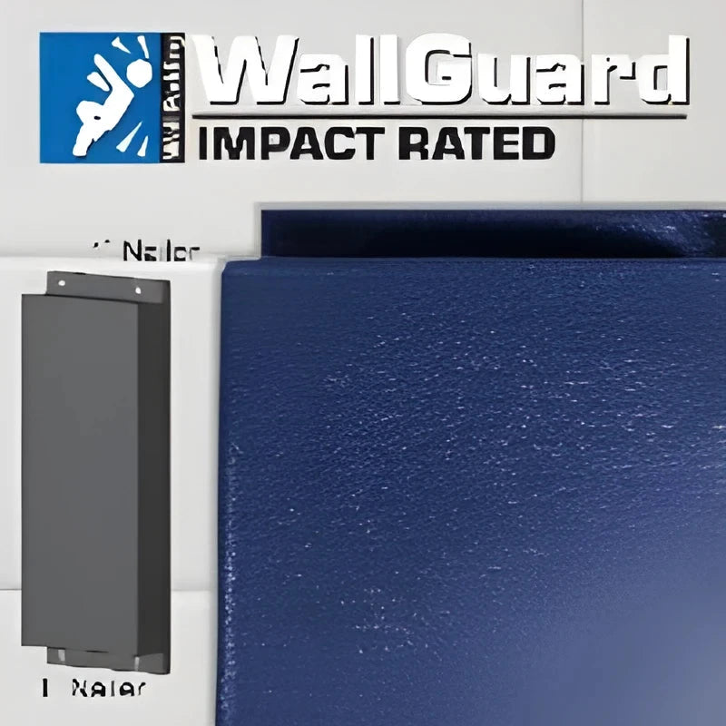 Jaypro Sports Wall Padding - WallGuard Impact Rated - 2' x 6', 1" Lip Top & Bottom (JWP-I-26) - JoySportStore