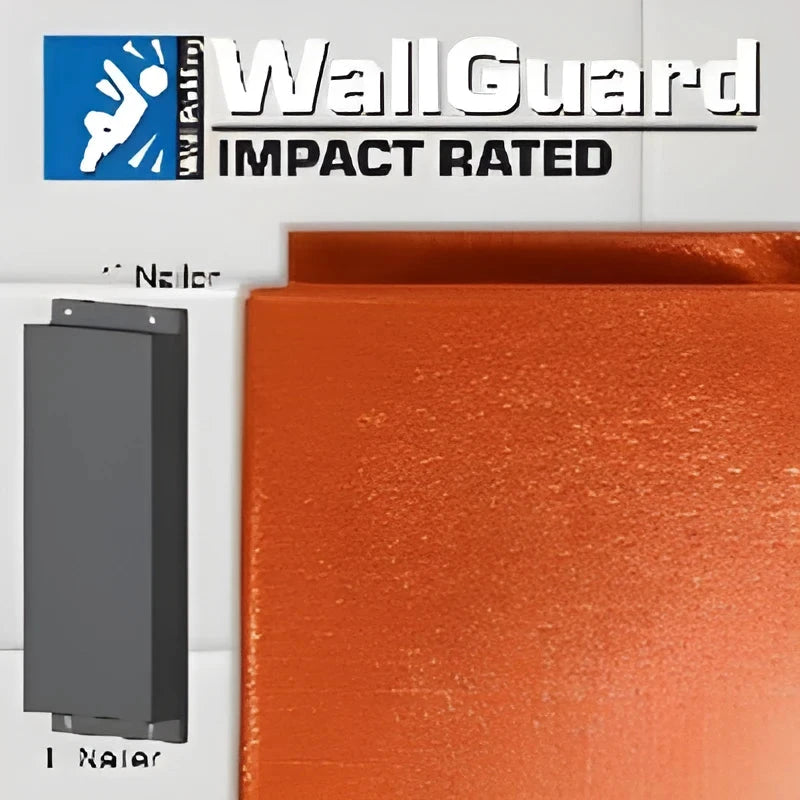 Jaypro Sports Wall Padding - WallGuard Impact Rated - 2' x 6', 1" Lip Top & Bottom (JWP-I-26) - JoySportStore