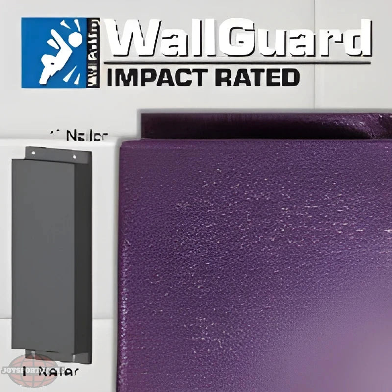 Jaypro Sports Wall Padding - WallGuard Impact Rated - 2' x 6', 1" Lip Top & Bottom (JWP-I-26) - JoySportStore