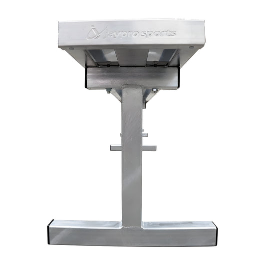 Jaypro Sports Outdoor Player Benches - Portable - Aluminum Team Bench - 27' (PB-95) - JoySportStore