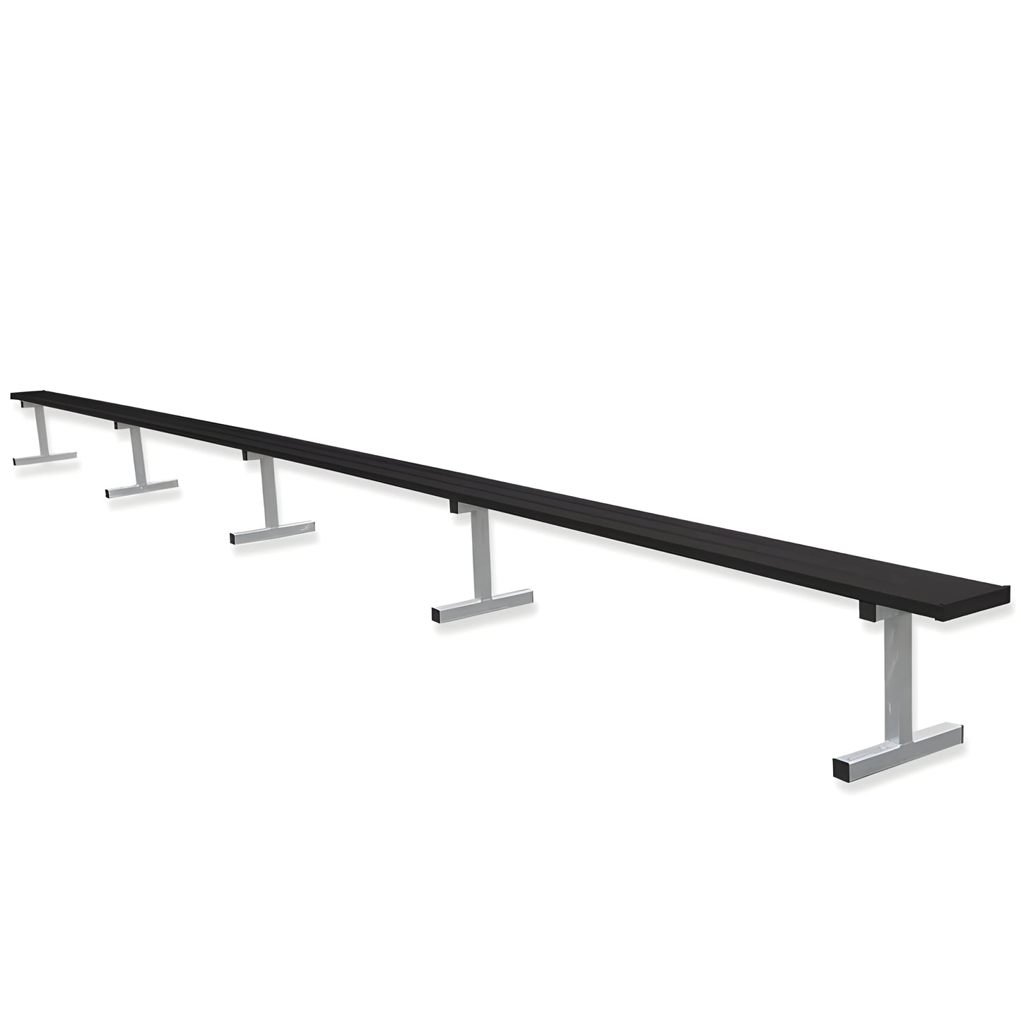 Jaypro Sports Outdoor Player Benches - Portable - Aluminum Team Bench - 27', Powder Coated (PB-95PC) - JoySportStore