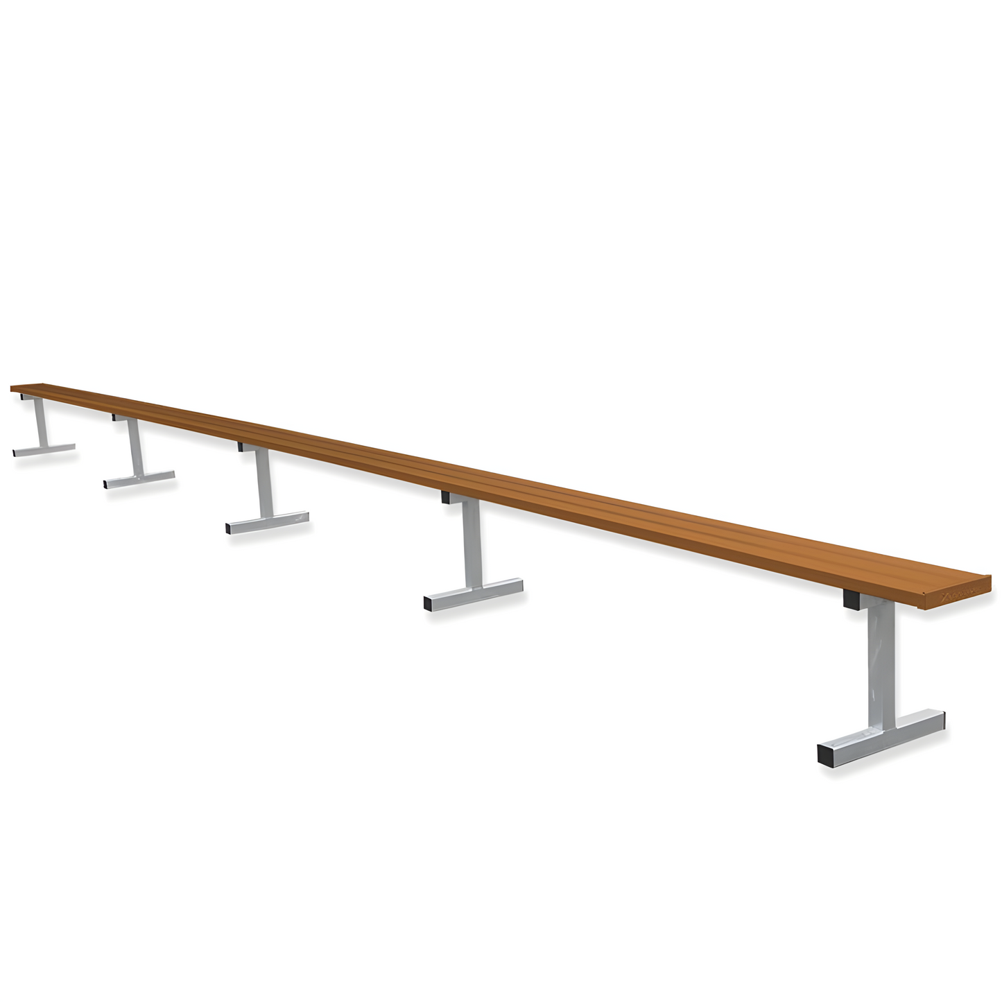 Jaypro Sports Outdoor Player Benches - Portable - Aluminum Team Bench - 27', Powder Coated (PB-95PC)