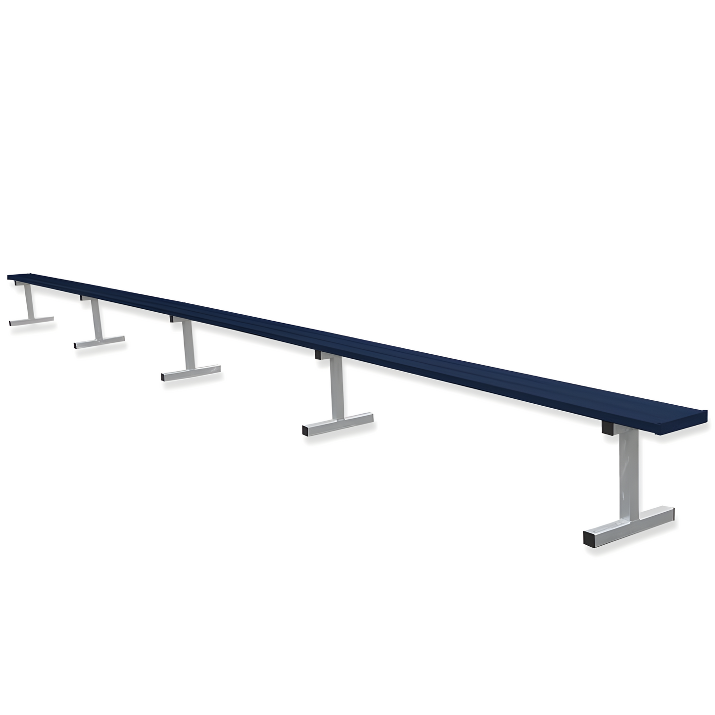 Jaypro Sports Outdoor Player Benches - Portable - Aluminum Team Bench - 27', Powder Coated (PB-95PC)
