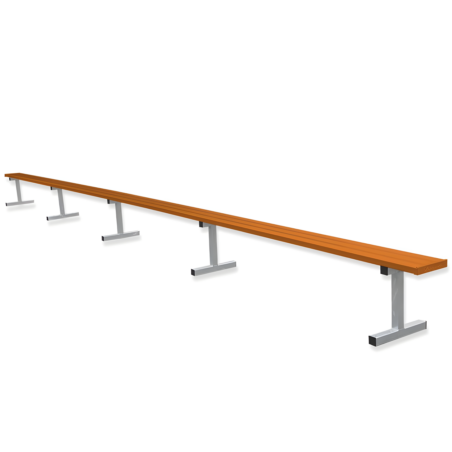 Jaypro Sports Outdoor Player Benches - Portable - Aluminum Team Bench - 27', Powder Coated (PB-95PC)