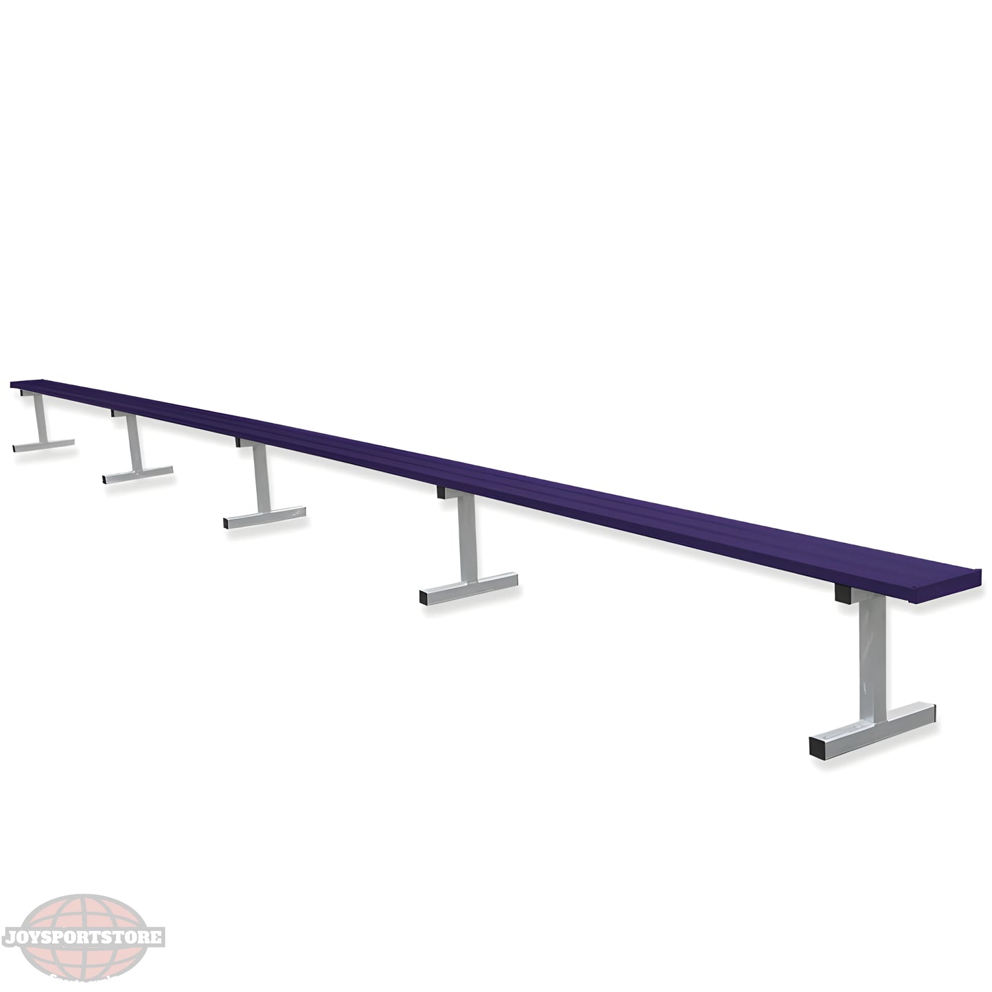 Jaypro Sports Outdoor Player Benches - Portable - Aluminum Team Bench - 27', Powder Coated (PB-95PC) - JoySportStore