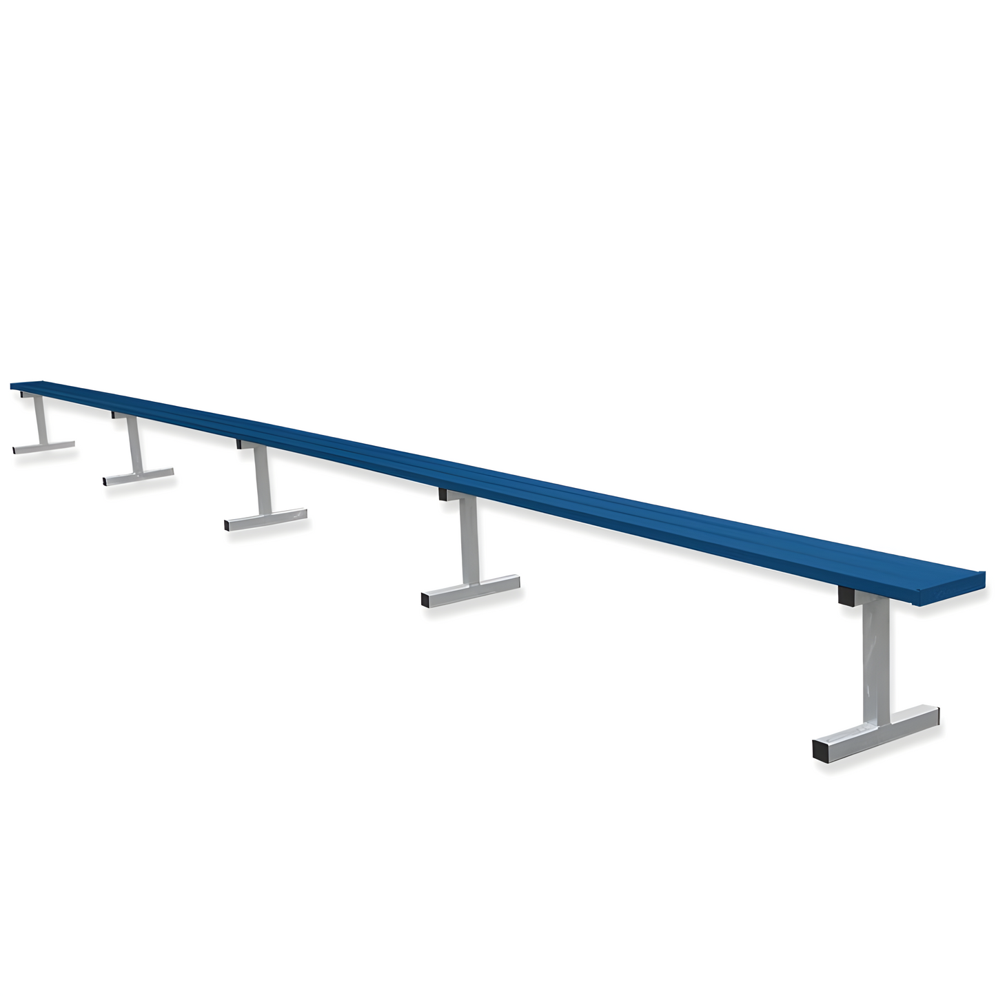 Jaypro Sports Outdoor Player Benches - Portable - Aluminum Team Bench - 27', Powder Coated (PB-95PC)
