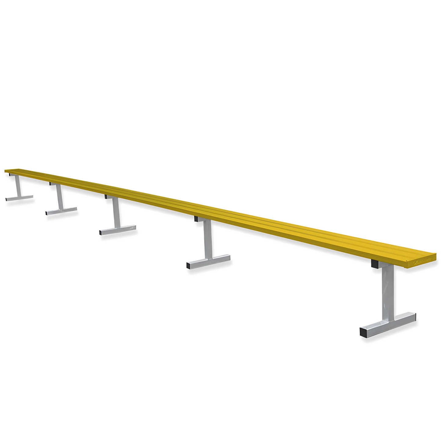 Jaypro Sports Outdoor Player Benches - Portable - Aluminum Team Bench - 27', Powder Coated (PB-95PC)