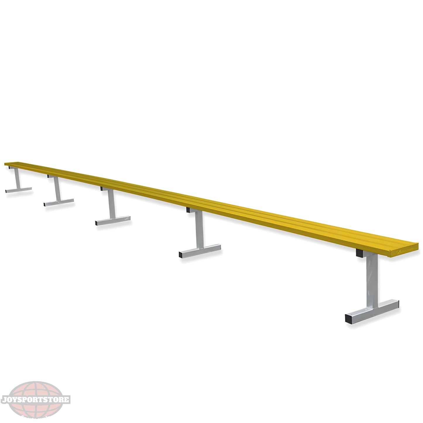 Jaypro Sports Outdoor Player Benches - Portable - Aluminum Team Bench - 27', Powder Coated (PB-95PC) - JoySportStore