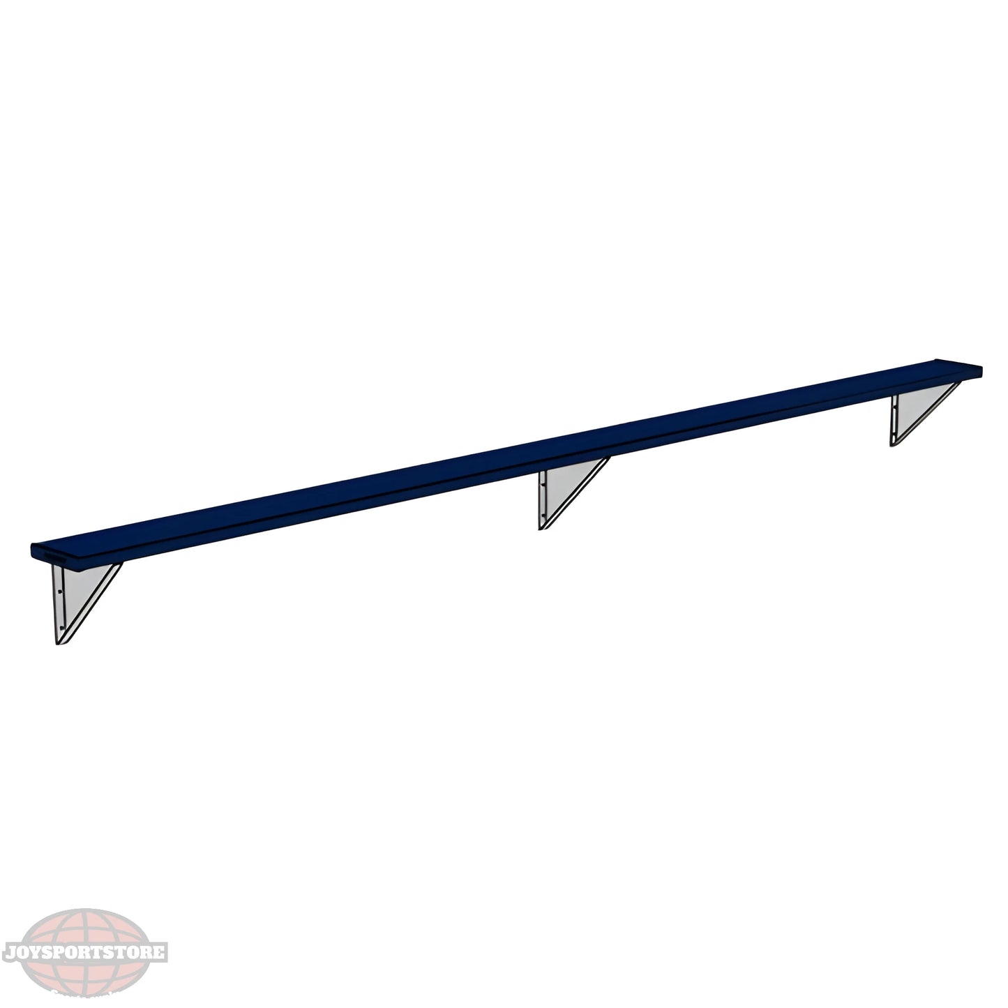 Jaypro Sports Outdoor Player Benches - Wall-Mounted - Powder Coated (PBW-75PC) - JoySportStore