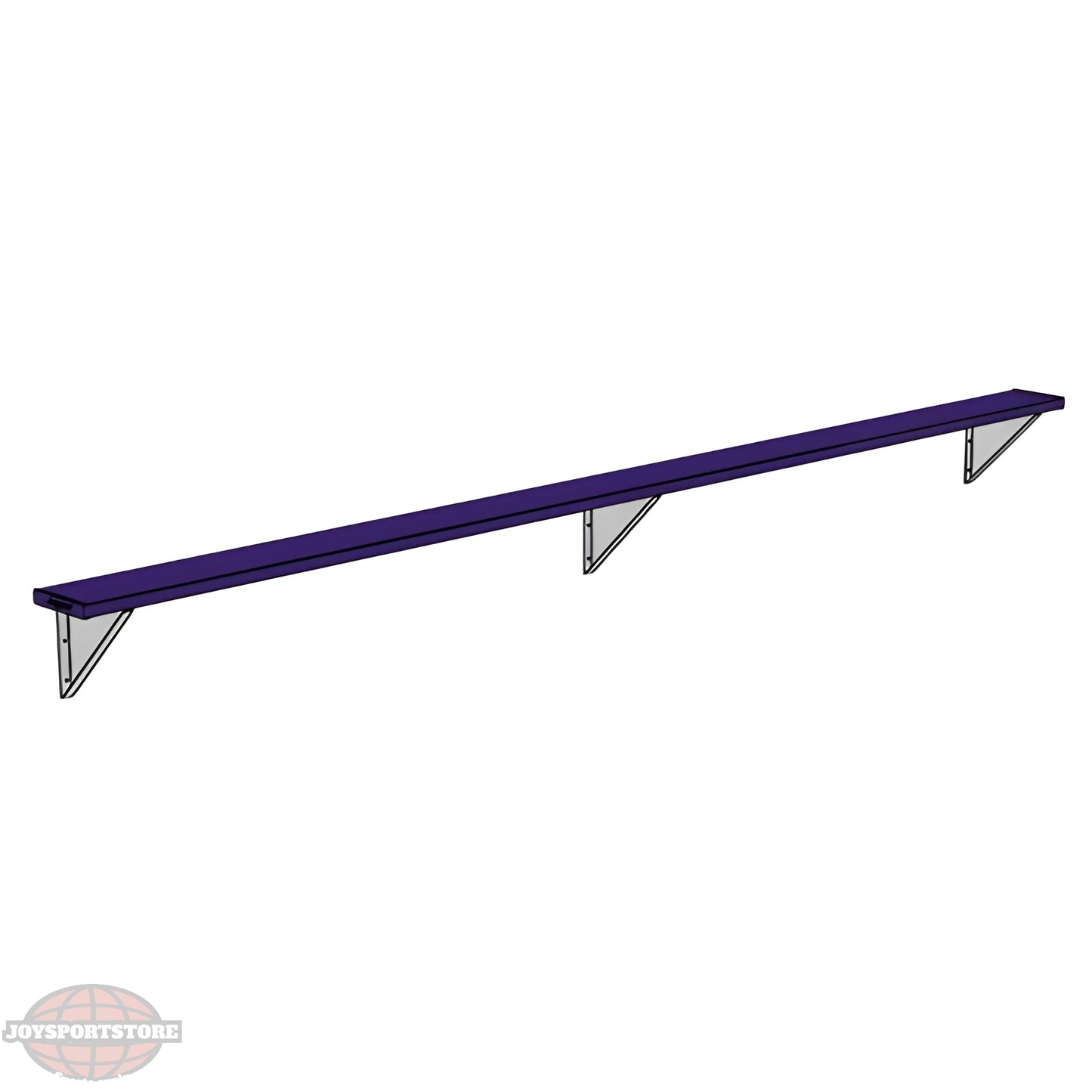 Jaypro Sports Outdoor Player Benches - Wall-Mounted - Powder Coated (PBW-75PC) - JoySportStore