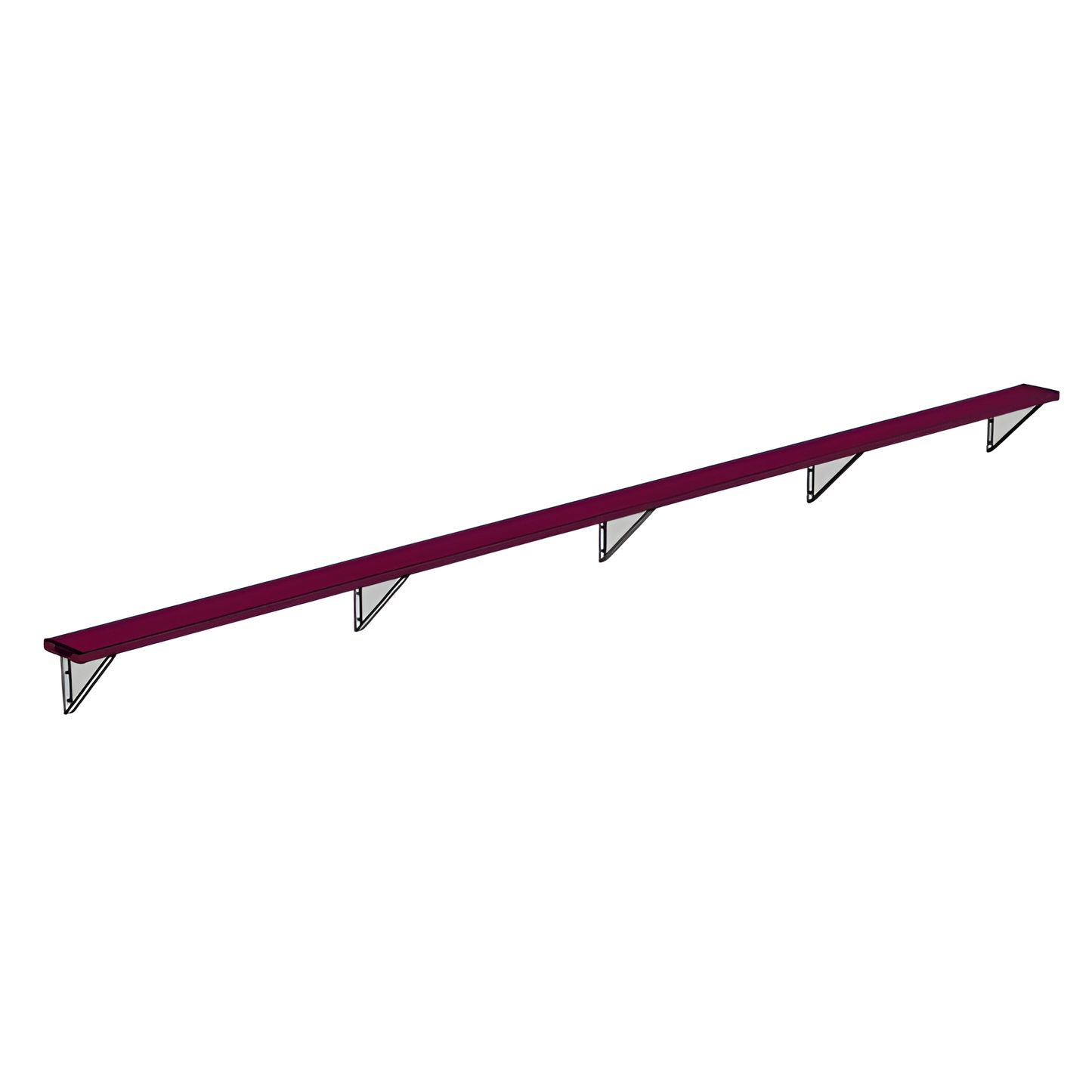 Jaypro Sports Outdoor Player Benches - Wall-Mounted - Powder Coated (PBW-75PC)