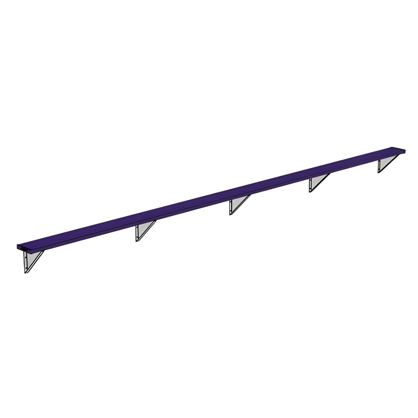 Jaypro Sports Outdoor Player Benches - Wall-Mounted - Powder Coated (PBW-75PC)