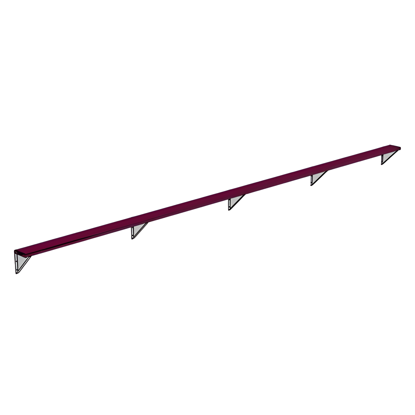 Jaypro Sports Outdoor Player Benches - Wall-Mounted - Powder Coated (PBW-75PC)
