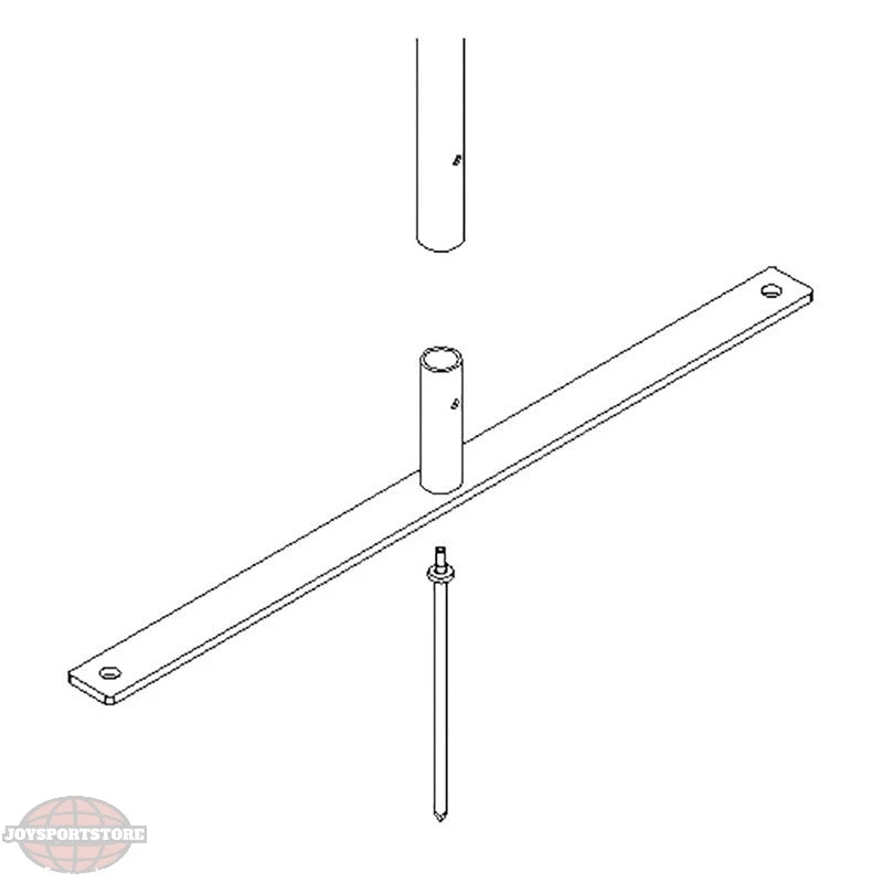 Jaypro Soccer Training Rebounder with Carry Bag (8' x 24') | Large Practice Net for Passing, Shooting & Ball Control – STGRB824 - JoySportStore