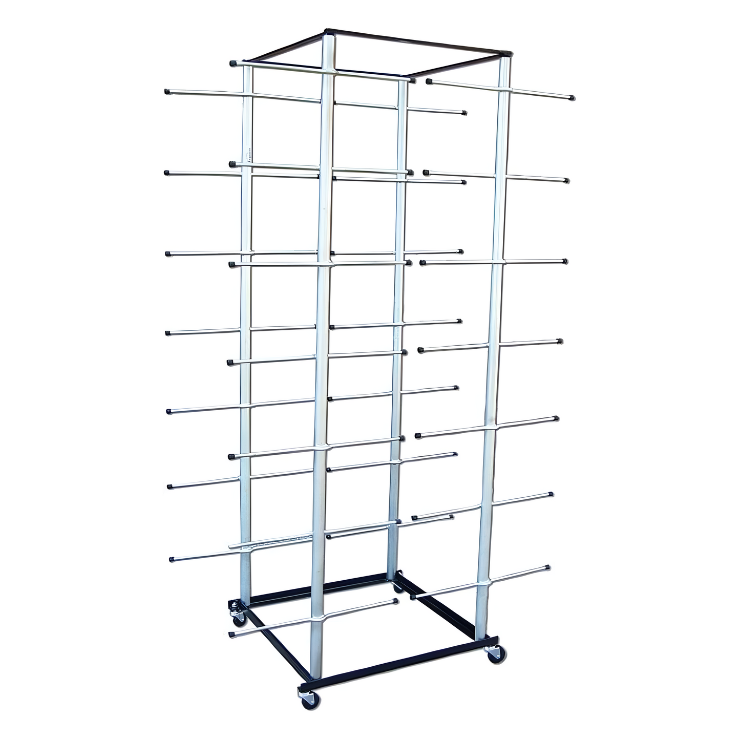 Jaypro StackMaster Football Helmet Rack – Holds 56 Helmets | Heavy-Duty, Mobile Team Storage Solution (H-1)