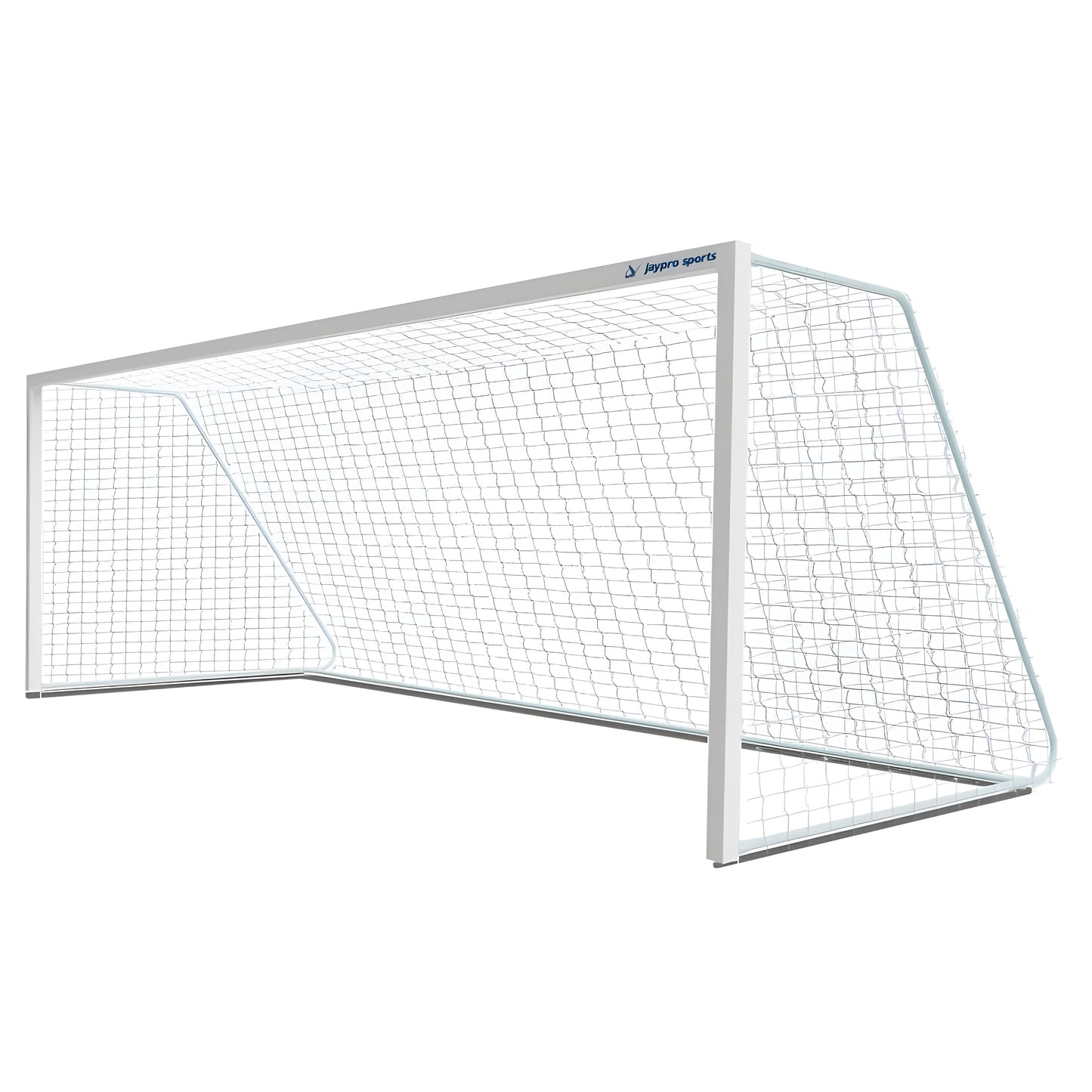 Jaypro Team Round Soccer Goals | Regulation Aluminum Match Goals with Rounded Frame Design (SGP-220) - JoySportStore