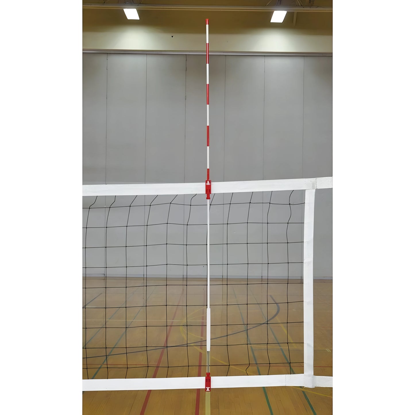 Jaypro Volleyball Net – 72 in. Universal Antennas | Regulation Net with High-Visibility Poles & Complete Rigging (VBA‑80) - JoySportStore