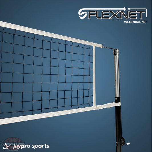 Jaypro Volleyball Net – Flex Net | Tangle-Free Cable-Free Design for Fast Setup & Competitive Play (PVBN-6) - JoySportStore
