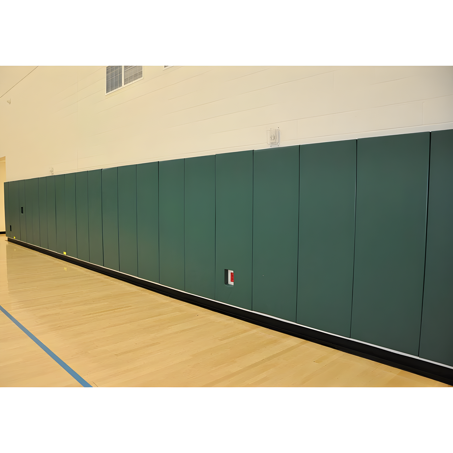 Jaypro Wall Padding WallGuard Impact Rated (2 ft. x 6 ft.) | Z-Clip Mount Safety Panel for Gyms & Sports Facilities (JWP-I-26ZZ)