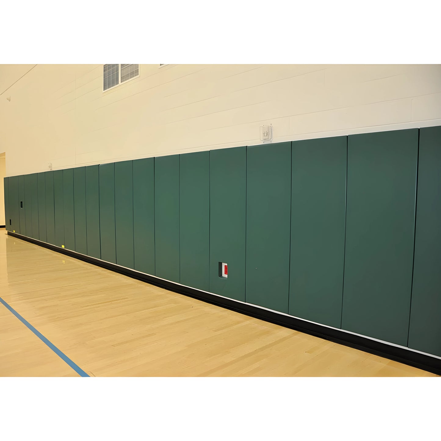 Jaypro Wall Padding WallGuard Impact Rated (2 ft. x 6 ft.) | Z-Clip Mount Safety Panel for Gyms & Sports Facilities (JWP-I-26ZZ) - JoySportStore