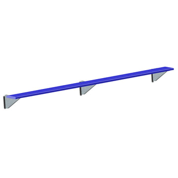 Jaypro Player Bench - Wall-Mounted - 15 ft. (Powder Coated)