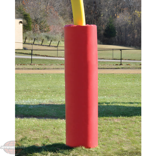 Jaypro Sports - Protector Pad - 6" Thick pad - Pro Football/Basketball Goal Post (Outdoor) - Pro Style, 4.5" Pole - Single (PPP-500HP) - JoySportStore