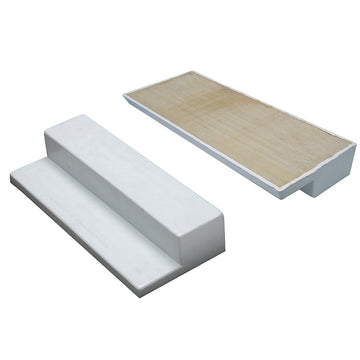 Jaypro Pitching Rubber - 24 in. - Step Down (Wood Filled) - Official