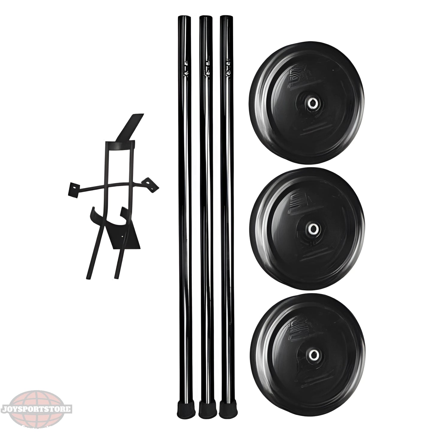 Sports Attack Hack Conversion Kit with three poles and weights for enhancing sports training