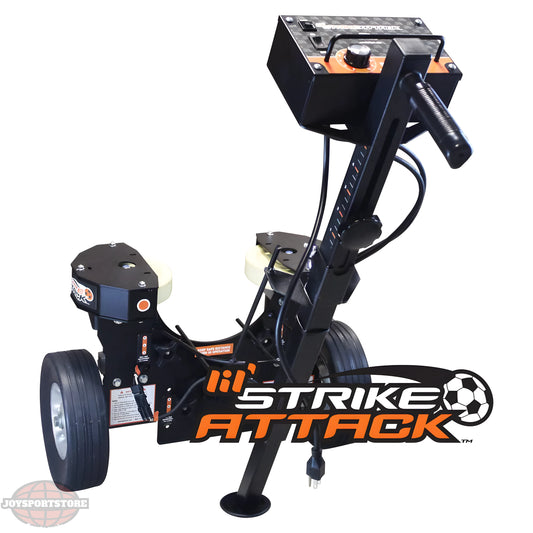 Sports Attack Soccer Machine with adjustable height for accurate ball delivery and training efficiency