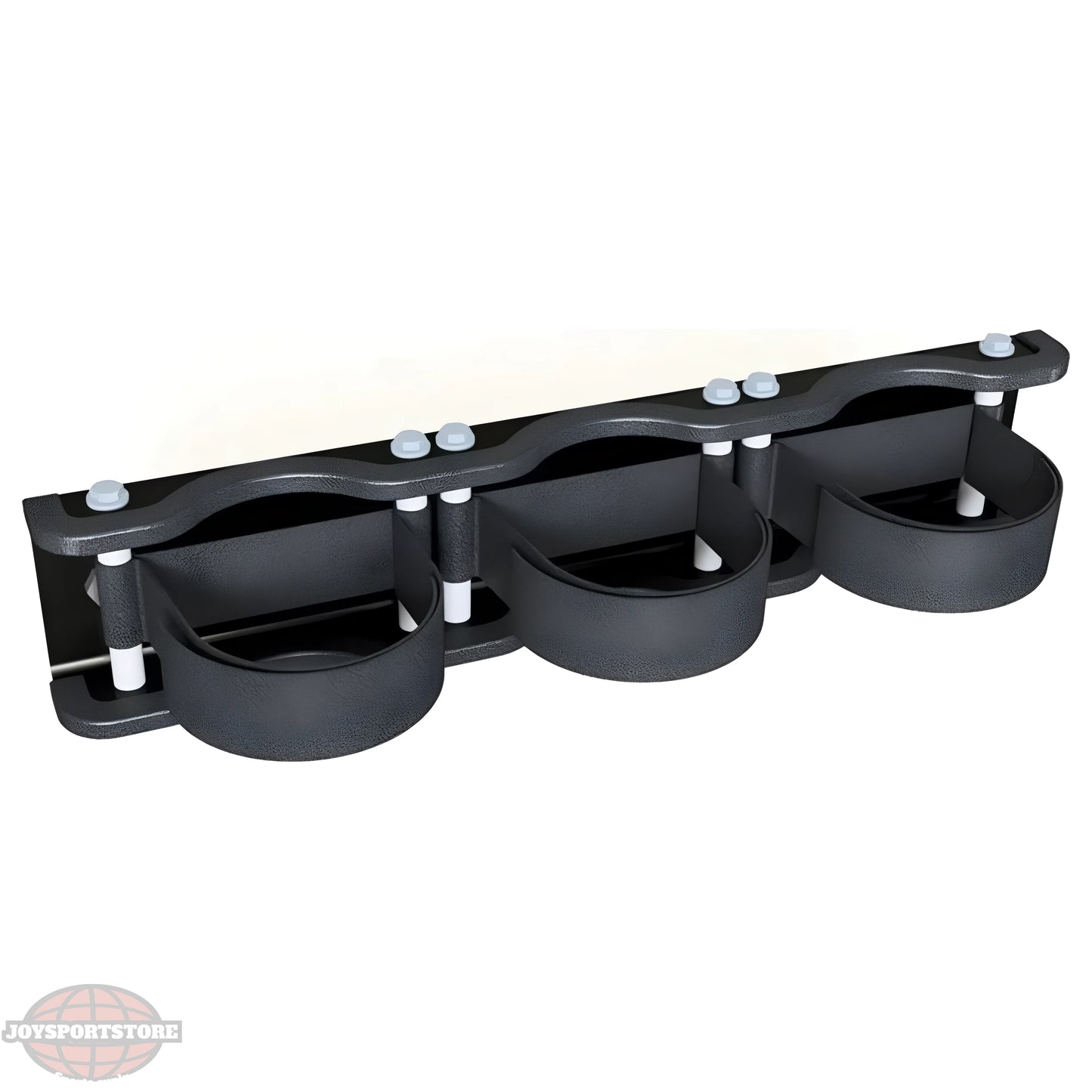Jaypro Volleyball Upright Storage Wall Rack – Holds 3 Uprights | Heavy‑Duty Indoor/Outdoor Rack - JoySportStore