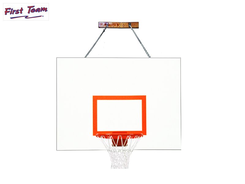 First Team FoldaMount82 Aggressor Folding Wall Mount Basketball Goal First Team