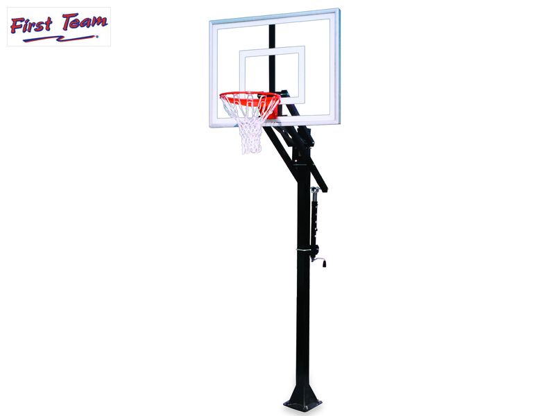 First Team Jam II BP In Ground Adjustable Basketball Goal First Team