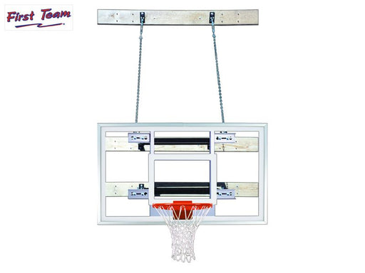 First Team SuperMount23 Pro Wall Mount Basketball Goal First Team