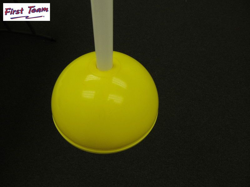 First Team FT4025TF Official Soccer Corner Flags with Weighted Base First Team