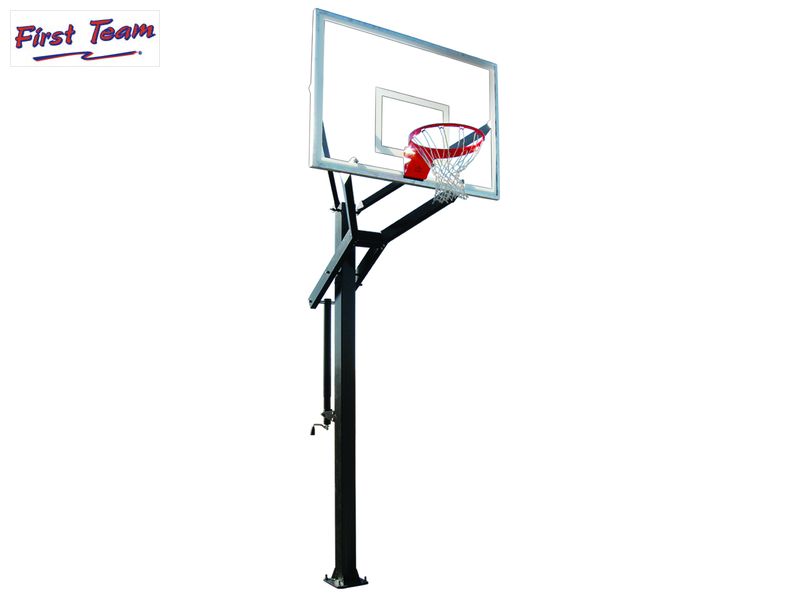 First Team Powerhouse 560 In Ground Adjustable Basketball Goal First Team