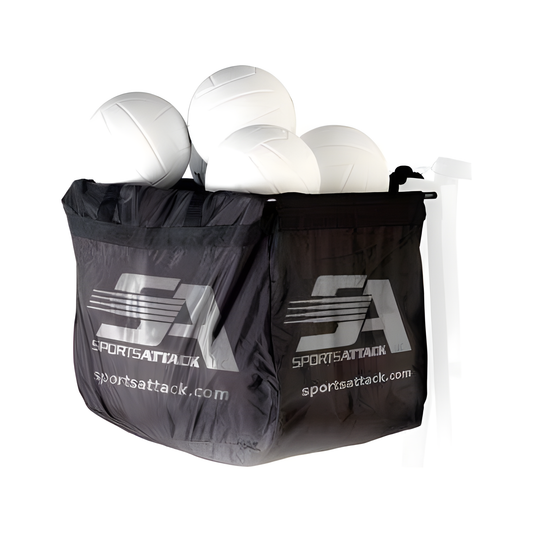 Sports Attack/Attack II Volleyball Ball Bag and Frame – Convenient Storage