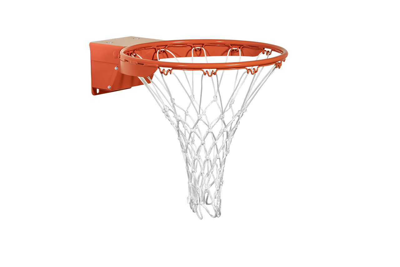 Gared Basketball Rim Heavy-Duty Steel Rim with Net Gared