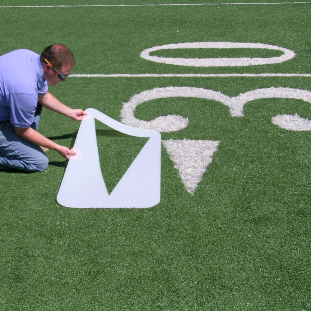 Newstripe Football Field Number Stencil Kit Newstripe