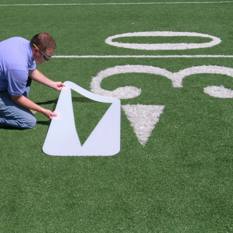 Newstripe Football Field Number Stencil Kit Newstripe