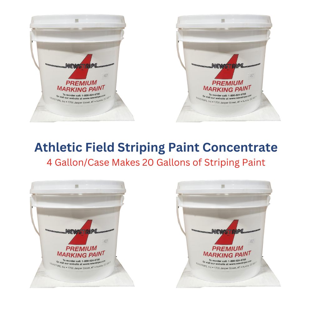 Newstripe Athletic Field Striping Paint Concentrate 4 Gallon/Case Newstripe