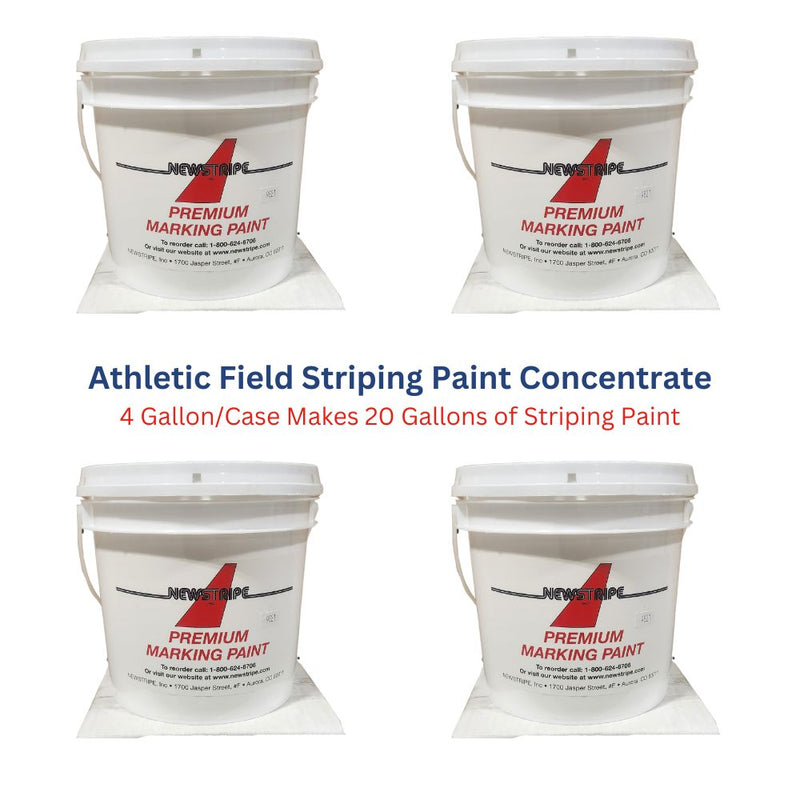 Newstripe Athletic Field Striping Paint Concentrate 4 Gallon/Case Newstripe