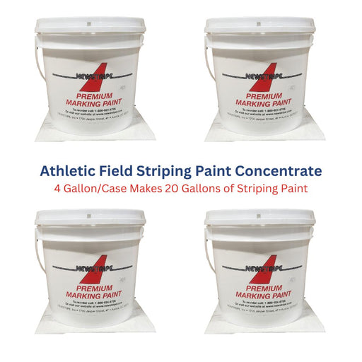Newstripe Athletic Field Striping Paint Concentrate 4 Gallon/Case Newstripe