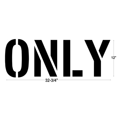 Newstripe ONLY Word Stencil Newstripe