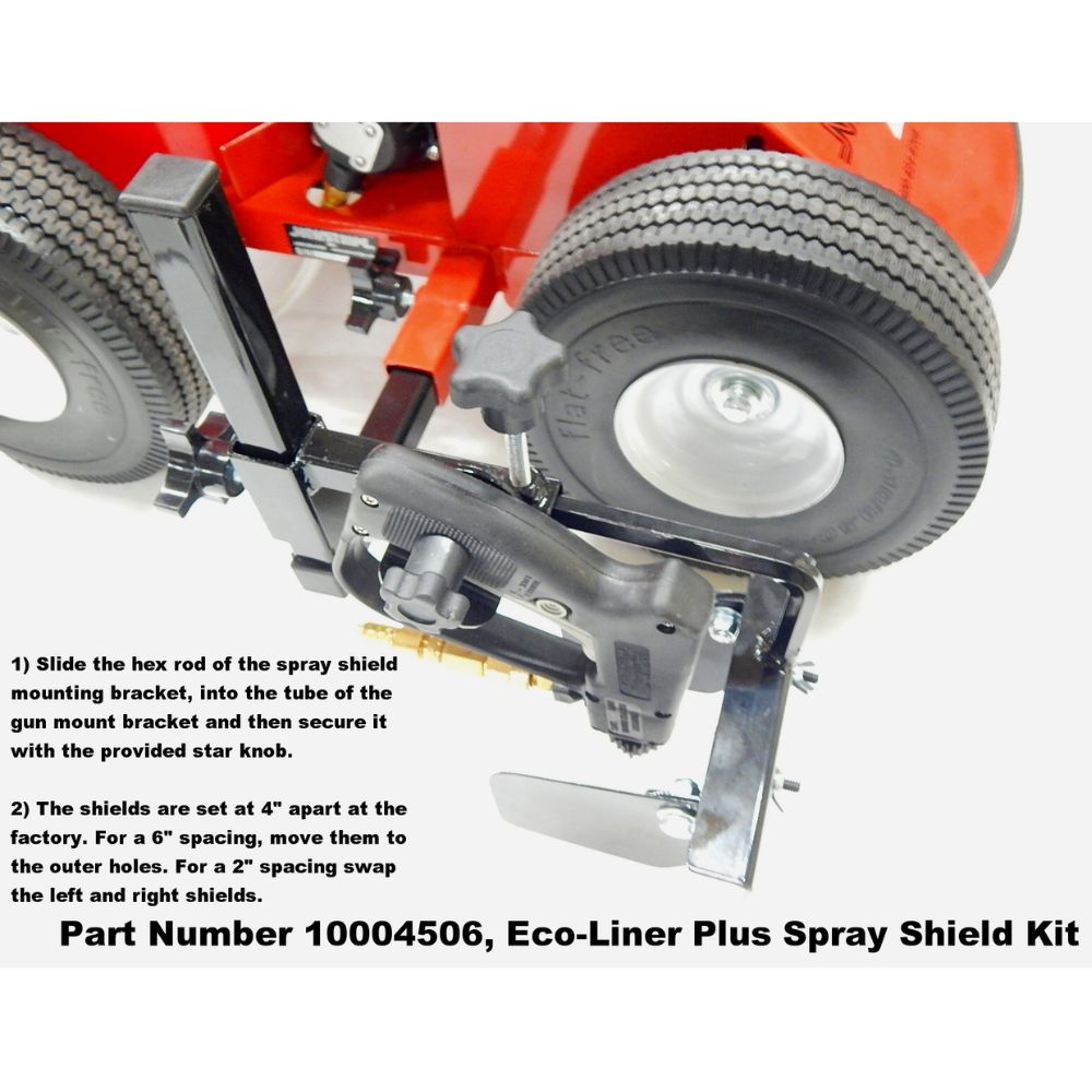 Newstripe EcoLiner Plus Spray Shield Attachment Kit Newstripe